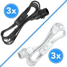 Base lampada E14 con cavo 3,5