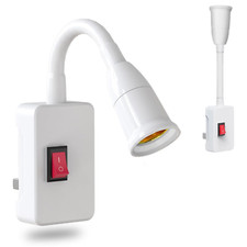 2 Pezzi Portalampada E27 Con