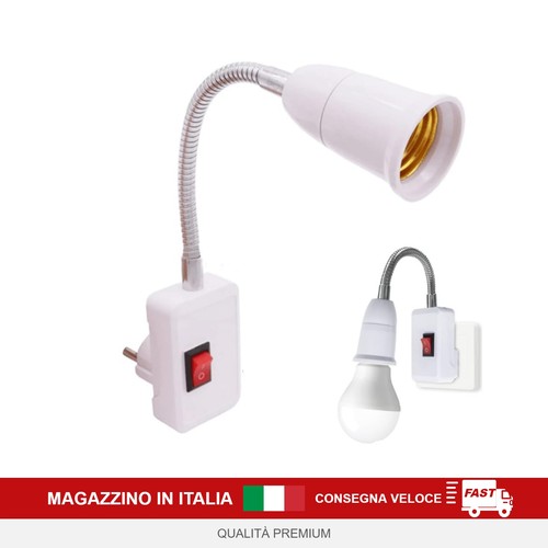 Portalampada e27 con - e27,