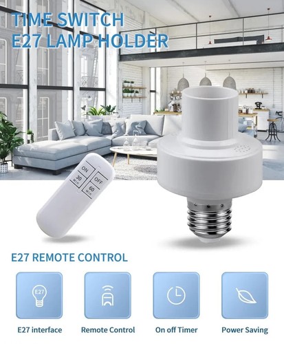 Portalampada wireless con - portalampada,