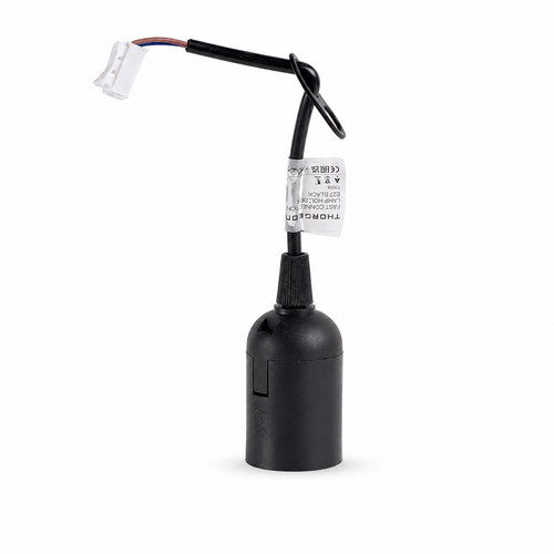 Thorgeon portalampada e27 nera - portalampada,